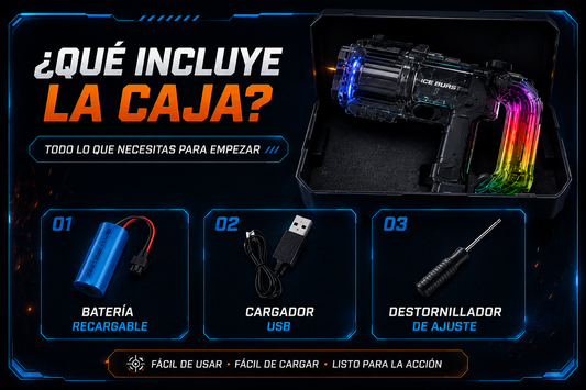 Pistola De Agua RGB